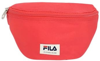 FILA Bibirevo Small Street Waist Bag, Marsupio Unisex-Adulto, Rosso Vivo, Einheitsgröße