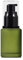 QUUPY Flacon à pompe vide en verre haut de gamme de 60 ml - Vert - Rechargeable - Flacon de stockage pour fond de teint liquide - Flacon de stockage pour essence, émulsion - Étui d'échantillon