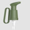 HERCHR Buse de Bouteille de sirop, Pompe de pulvérisation d'huile sous Pression Pompe de Distribution de Liquide en Plastique avec de Longs Tubes d'immersion pour Bouteilles(Vert)