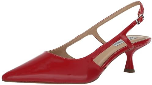 Steve Madden Damen Legaci Pumps, Rotes Lackleder, 37 EU