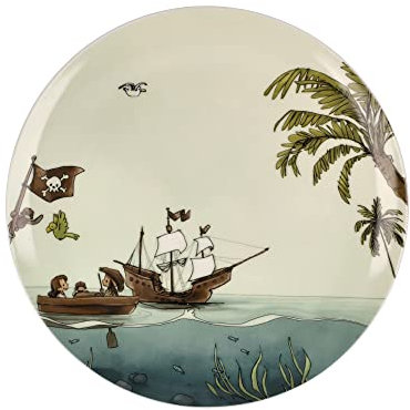Assiette chasse au trésor 23 cm - Anouk