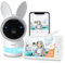 ARENTI 2.5K 5Ghz&2.4G Wifi Baby Monitor with Camera,5-inch 720P Display,Night Vision,Pan Tilt,Night Light,Auto Track,3350mAh Battery,Cry&Motion Detection,2-Way Talk,App&Screen Control