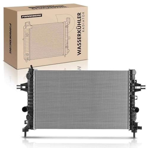 Frankberg Enfriador de agua enfriador de motor de transmisión manual compatible con Astra H L48 1.6L 1.8L 2004-2010 Astra H Caravan L35 1.6L 1.8L 2004-2014 Zafira B A05 Replace# 1300266