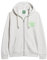 Superdry Herren Neon Vl Ziphood Sweatshirt, Eisgrau meliert, Large