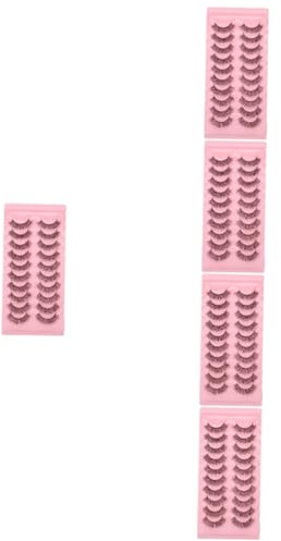 FRCOLOR 50paires Faux Naturels Épaissis Et Courbés Pour Femmes Et Filles Pour Look Élégant Et Attrayant