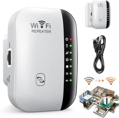 Pingerpro - Gaming WiFi Booster, Pinger Pro WiFi Booster, WiFi Extender Signal Booster up to 5000sq.Ft and 45 Devices, Nano Range WiFi Extender with Ethernet Port, for Home (1 Pcs)