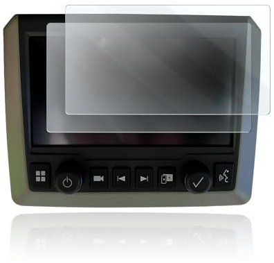 Moto Screenies Protector de pantalla y velocímetro compatible con radio John Deere de 6,5 pulgadas