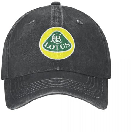 ZJHSDJJ Chapeaux d’été pour Hommes Chapeaux de Seau Lotus Cars Drôle Casquette de Baseball Chapeaux en Coton Chapeau réglable Casual Truck Driver Hat Mode 2024 Cadeaux de Professeur