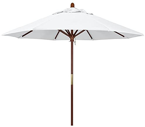 Sonnenschirme Aus Weißem Holz Für Den Garten Und Den Rasen, Regenfeste Sonnenschirme Für Den Außenbereich (95+Uv), Für Die Terrasse Oder Den Markt, Für Kaffeetische, Runde Und Rechteckige Tische