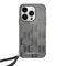 CG Mobile Karl Lagerfeld KLHCP15SHKDPNSK Hülle für iPhone 15/14 / 13 6.1 Schwarz hardcase IML Mono KL Pattern & Cord