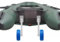 MINRS Bootsräder, Slip-Räder, Maximale Belastung 150 kg aufblasbare Bootstransporträder, Transporter-Heck-Räder, Heck-Räder, Aluminium-Heck-Rad-Kit, Edelstahl-Schlauchboot-Räder