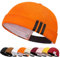 Enwokran Brimless Docker Cap Baumwolle Verstellbar Beanie UV-Schutz Seemannsmütze Hafenmütze Street Casual Matrosenmütze Schädeldecke Mütze (Orange)