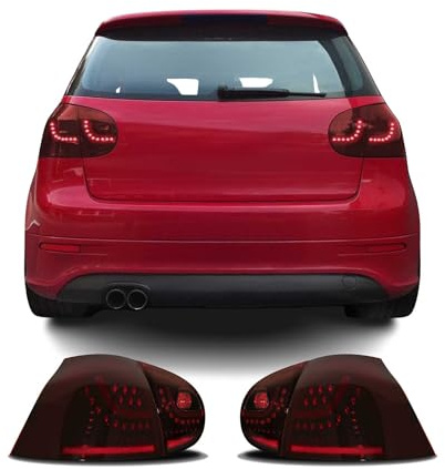 OMAC LED Rückleuchten für VW Golf MK5 2003-2008 Dunkel/Rot 4tlg | fahrzeugspezifisch