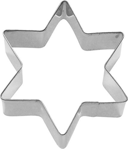 Westmark Ausstechformen Stern, 6 cm, Edelstahl, Silber, 6 x 5,8 x 2,2 cm