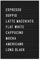 artboxONE Poster 90x60 cm Typografie Letterboard Kaffee hochwertiger Design Kunstdruck - Bild Board Board Coffee