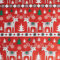 Goldschmidt (11,90 /M Stoff Baumwolle Rentier rot | Popeline Weihnachtsmuster Meterware | Weihnachtsstoff Baumwollstoff Weihnachten