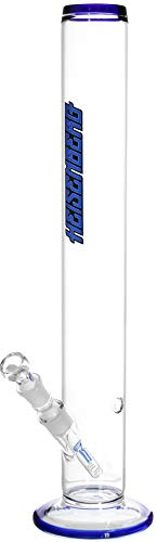Heisenberg Fat Joe Large 3.0 Glasbong Blue Line Höhe 50 cm Rundfuß 18,8 Schliff NS19 (ohne Eisfach)