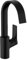 hansgrohe Vivenis Grifo monomando de lavabo 210 con caño giratorio y sin vaciador automático, negro mate, 75032670