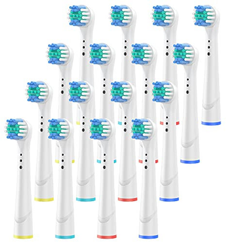 Testine di ricambio per Oral B,Testine per spazzolino di ricambio Braun Oral B ,pulizia profonda ,Compatibile Ricambi spazzolino elettrico (W)