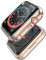 Misxi 2-Stück für Apple Watch Series 9 (2023) Series 8 Series 7 Hülle Mit Displayschutz 45mm, Rundum Schutzhülle HD Ultradünne Schutz Case für iWatch S9/S8/S7 (2 Transparente)
