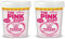 Stardrops - The Pink Stuff - The Miracle Laundry Oxi-Pulver Fleckenentferner für White's Bundle (2 weiße Pulver)