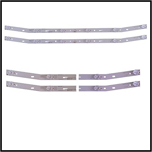 Generico KIT 2 BARRE LED TV PER AKAI 32 AKTV3205T AKTV3212TS AKTV3214T AKTV3216T