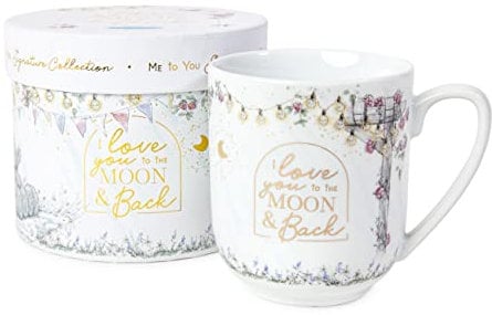 Me to You Tatty Teddy 'Moon and Back' Mug in a Gift Box - Official Signature Collection, White