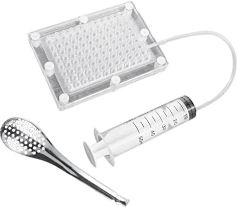 loensy Gastronomy Maker Fish Roe Spherification Dropper with & Spoon Kitchen Gadgets