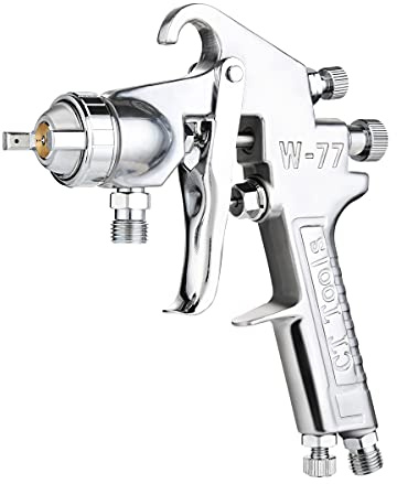 STARY Pressure Feed Air Spray Paint Gun Pressure Pot Paint Sprayers Without Cup for Home or Car Painting Nozzle Size 1.3mm