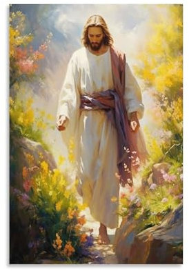 Jesus Christus Kreuz Poster (10) Druck Foto Kunst Malerei Leinwand Poster Home Modern Decor Poster 40 x 60 cm