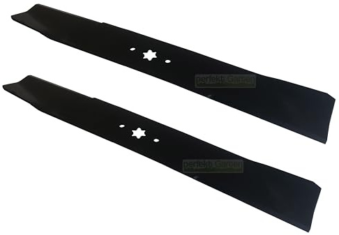 Lot de 2 lames de 53,5 cm compatibles avec OLEO-MAC Polo 107 H/Tornado 108/15,5 T, 108/20 H, 108/18,5 H