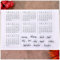 „KWELLAM Wortkalender, Woche, Monat, Januar, Dezember, transparente Stempel für Kartengestaltung, Dekoration und DIY-Scrapbooking 9121802
