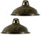 Brushed Brass Ceiling Light Shade 30cm Metal Pendant Lighting Ceiling Light Shade, Ceiling Fitting Light & Industrial Style Light for Indoor Pendant Light Shade lamp Shade