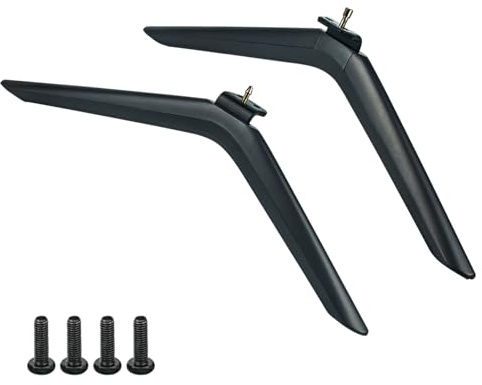 Beyution Base Stand Legs fit for Hisense TVs - Replacement TV Legs with 4 Screws fit for Hisense TV 75A6H 70A6G 70A7100F - TV Stand Legs with Anti-Slip Pad