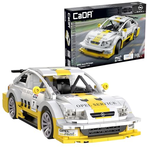 CaDA Opel Astra V8 Rennwagen - 330 Teile - Selbstbaustein Baustein Modell C51081W