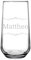 polar-effekt Longdrinkglas Highball 470 ml mit Gravur - Trinkglas mit Namen - ideal für Saft, Cocktails und Longdrinks - Geschenk für Frauen und Männer