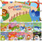 JoyLife 10 Pack Wiederverwendbare Stickerbuch,Sticker Kinder Stickerbuch ab 2-6 Jahre,Kleinkinder Sticker für Mitgebsel Kindergeburtstag Gastgeschenke,pädagogische Lerngeschenke, Sinnes-Lernspielzeug