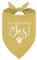 My Mom Said Yes Hundehalstuch, gelbes Hundehalstuch, Hochzeitshundehalstuch, Hundeverlobungsbandana, Haustier-Hunde-Dreieckschal, Geschenk für Hundeliebhaber, Hundehalstuch für kleine, mittelgroße und