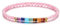 PiercingJak Bracelet 7 Chakras Perles Pierre Naturelle Reglable Bracelet Pierre Précieuse Améthyste Œil de tigre Obsidienne Quartz Rose Femme Fille Bijoux Cadeau Bonheur Anniversaire (Quartz Rose)