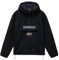 NAPAPIJRI Felpa in Pile Burgee (IT, Testo, XXL, Regular, Regular, Black)