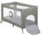 LIONELO Stefi Baby Laufstall, Kinderbett, Reisebett ab Geburt bis 15 kg, Seiteneingang, Sicherungssystem LockGuard, Blockade der Räder, Tragetasche, zusammenklappbar