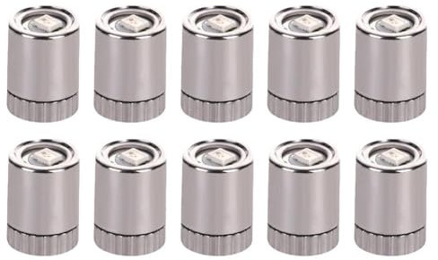 EIRZNGXQ Mini Tiny Led Lights For Crafts, Mini Submersible Led Lights, Battery Operated Dollhouses Lights Accessories, Tiny Led Lights For Crafts (white 10pcs)