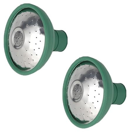 Universal Garden Watering Can Rose Head, Sprinkler Sprayer Fits Standard Size Cans (2)