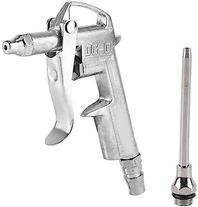 Klanata Air Blow Gun, Nettoyer de pistolet à soufflet industriel, compresseur d'air avec une buse prolongée de 1/4, une connexion rapide DG-10 pour l'élimination et le nettoyage