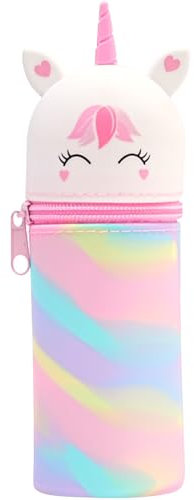 Stift Etui Schule,Stand Up Federmäppchen,Federmäppchen Mädchen,Schlampermäppchen,Jungen Federtasche,Schreibwarenbox für Kinder,Große Kapazität Stifte Mäppchen,Bleistifttasche,Tier Stifthalter