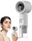 Portable Fan with Mist, Mini Handheld Spray Cooler, 2.28x2.24x6.61 Inches Digital Display Misting Device, Rechargeable Cooling Tool, Compact Air Humidifier, for Camping Home Makeup