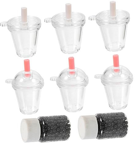 Uonlytech Bubble Tea Schlüsselanhänger für Selbstgemacht 12 Stück Kleiner Becher Charme Kawaii Dekorationszubehör für Schmuckherstellung Geeignet für Geburtstagsgeschenke und Bastelprojekte