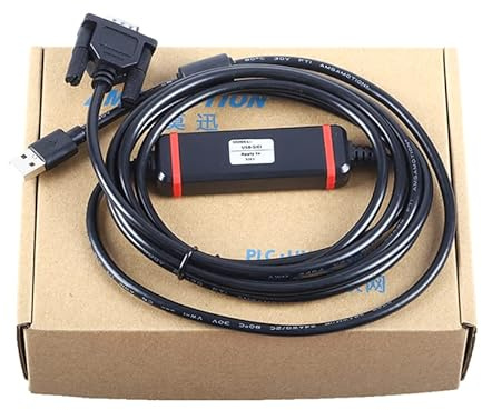 USB-SIEI Applicable Debug Cable Download AVS AVY AVG AV0 Inverter Data FTDI Chip (Black 3m)