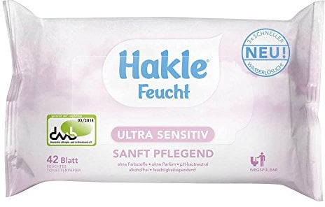 Hakle 80031 Toilettpapier feucht 42 stück