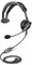 Zeadio Sobre el oído Auricular Auricular con micrófono con Brazo Giratorio para 2 Pin Motorola Walkie Talkie Radio bidireccional
